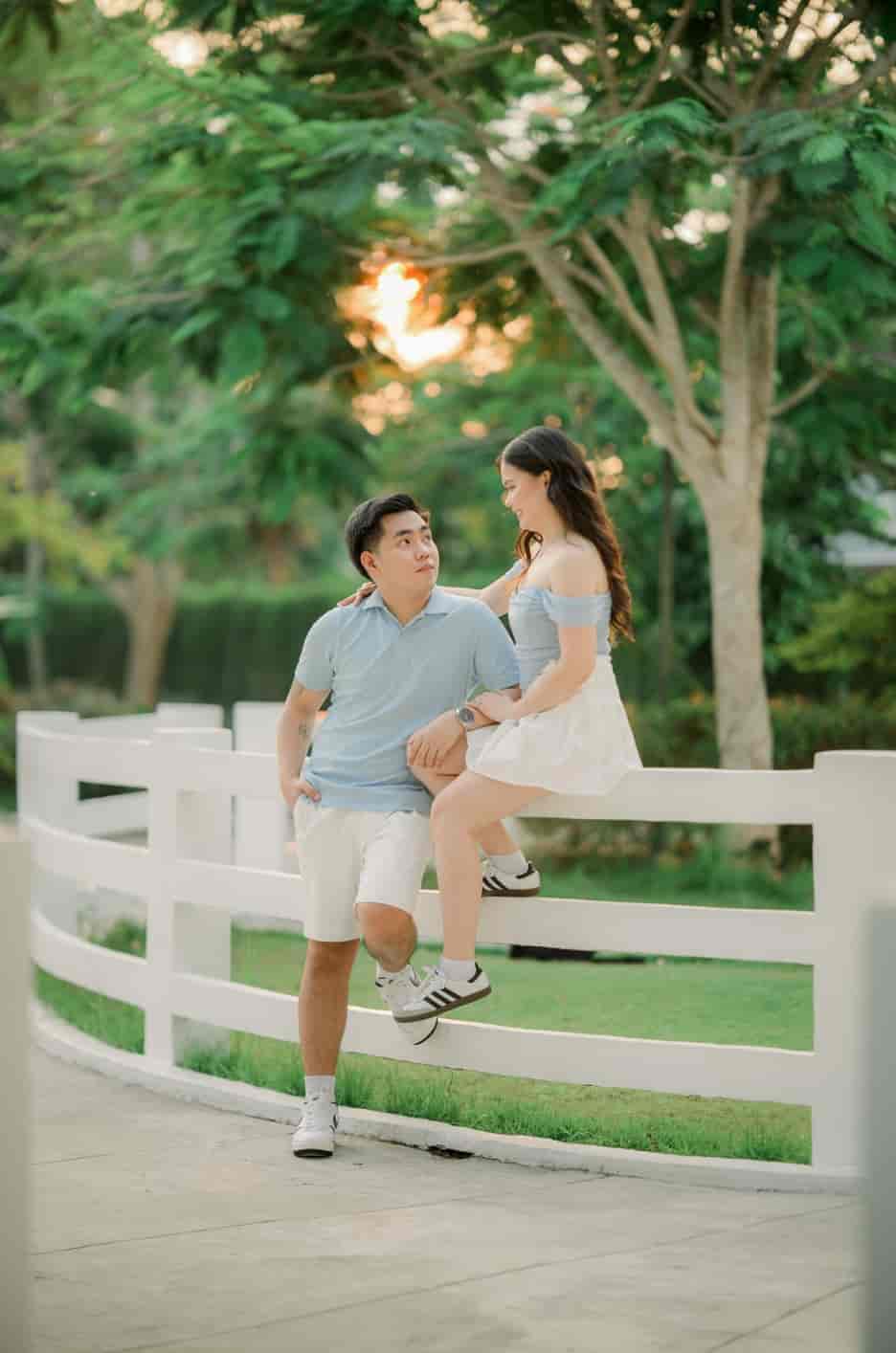 Couple hands